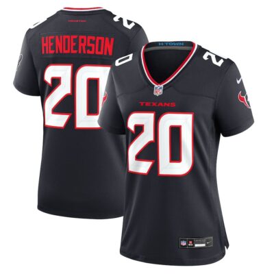 C.J. Henderson Houston Texans Women's Team Game Jersey - Navy