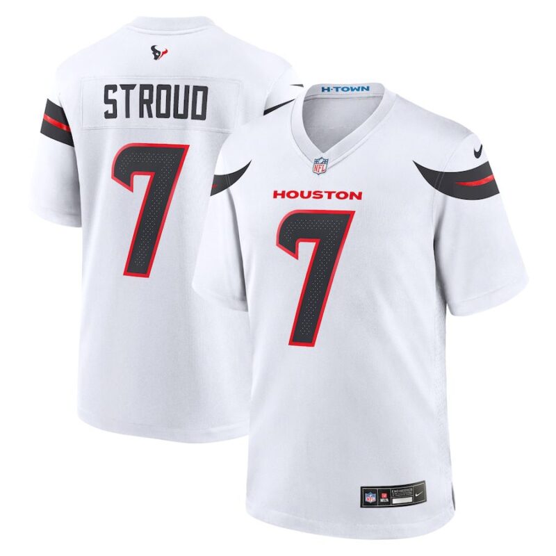 C.J. Stroud Houston Texans Game Jersey - White