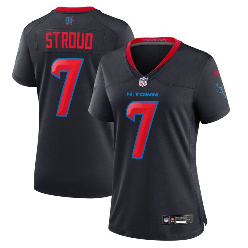 C.J. Stroud Houston Texans Women's Alternate Game Jersey - Navy