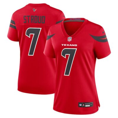 C.J. Stroud Houston Texans Women's Alternate Game Jersey - Red