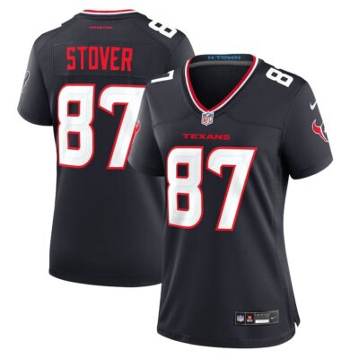 Cade Stover Houston Texans Women's Game Jersey - Navy