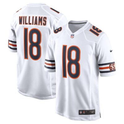 Caleb Williams Chicago Bears 2024 NFL Draft First Round Pick Player Game Jersey - White