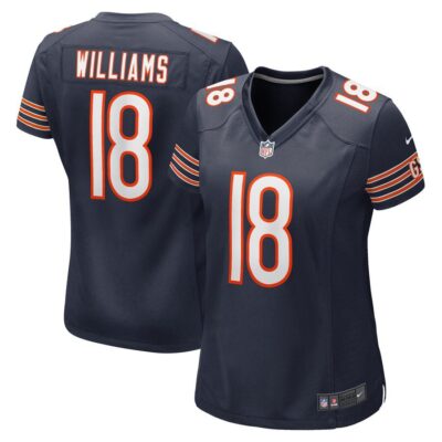 Caleb Williams Chicago Bears Women's 2024 NFL Draft First Round Pick Player Game Jersey - Navy