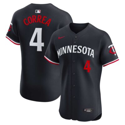 Carlos Correa Minnesota Twins Alternate Elite Player Jersey - Navy