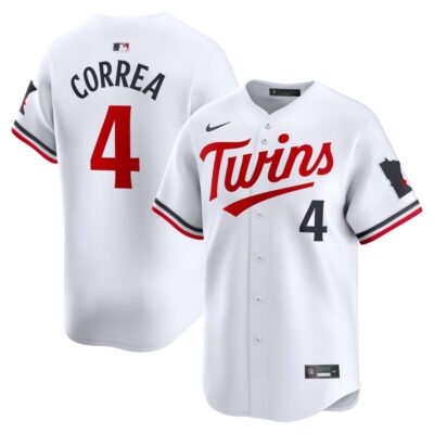 Carlos Correa Minnesota Twins Home Limited Player Jersey - White