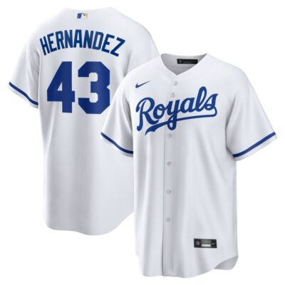 Carlos Hernandez Kansas City Royals Home Replica Player Jersey - White