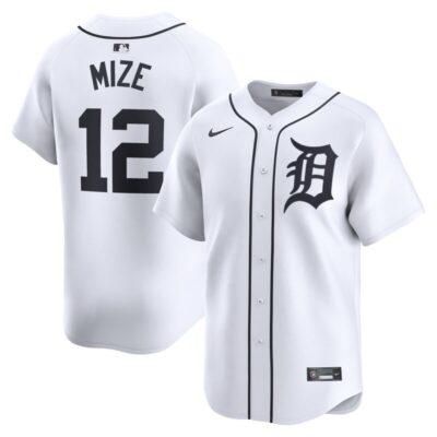 Casey Mize Detroit Tigers Home Limited Player Jersey - White