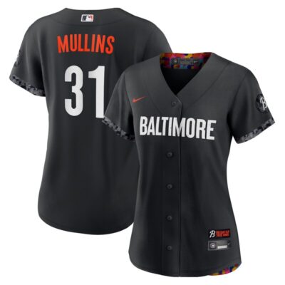 Cedric Mullins Baltimore Orioles Women City Connect Replica Player Jersey - Black