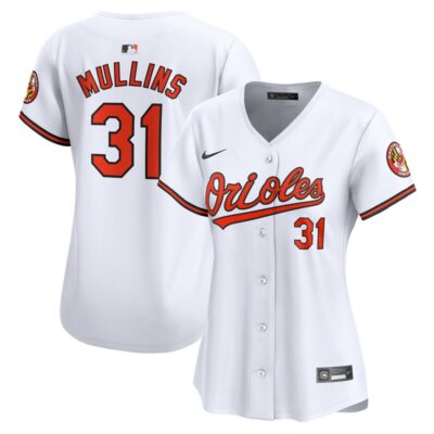 Cedric Mullins Baltimore Orioles Women Home Limited Player Jersey - White