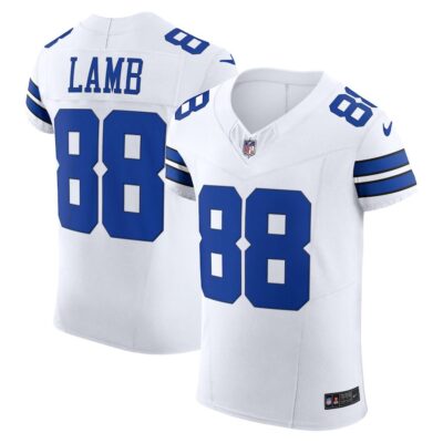 CeeDee Lamb Dallas Cowboys Vapor F.U.S.E. Elite Jersey - White