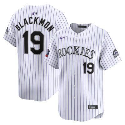 Charlie Blackmon Colorado Rockies 2024 MLB World Tour Mexico City Series Home Limited Player Jersey - White