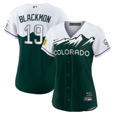 Charlie Blackmon Colorado Rockies Women City Connect Replica Player Jersey - White