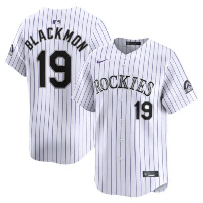 Charlie Blackmon Colorado Rockies Youth Home Limited Player Jersey - White