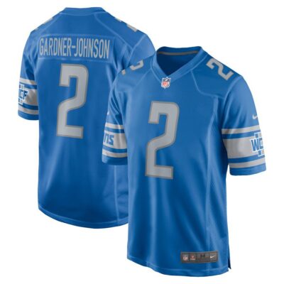 Chauncey Gardner-Johnson Detroit Lions Game Player Jersey - Blue