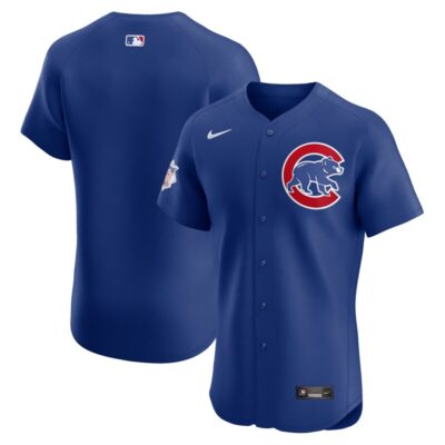 Chicago Cubs Alternate Vapor Premier Elite Patch Jersey - Royal