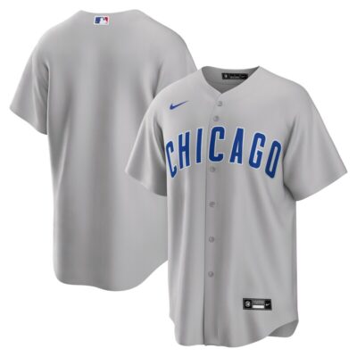 Chicago Cubs Road Replica Team Jersey - Gray