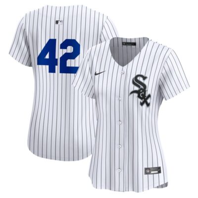 Chicago White Sox Women 2024 Jackie Robinson Day Home Limited Jersey - White