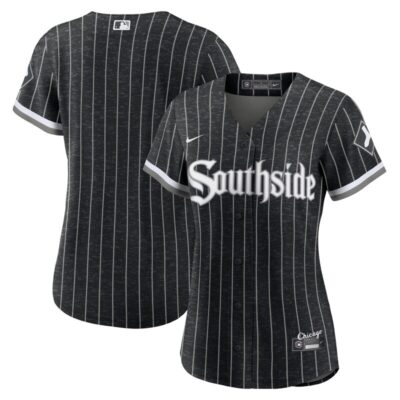 Chicago White Sox Women City Connect Replica Jersey - Black