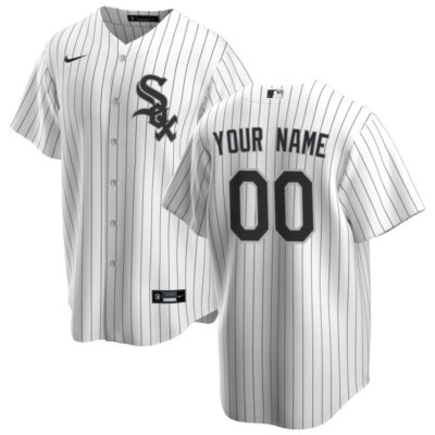 Chicago White Sox Youth Home Replica Custom Jersey - White