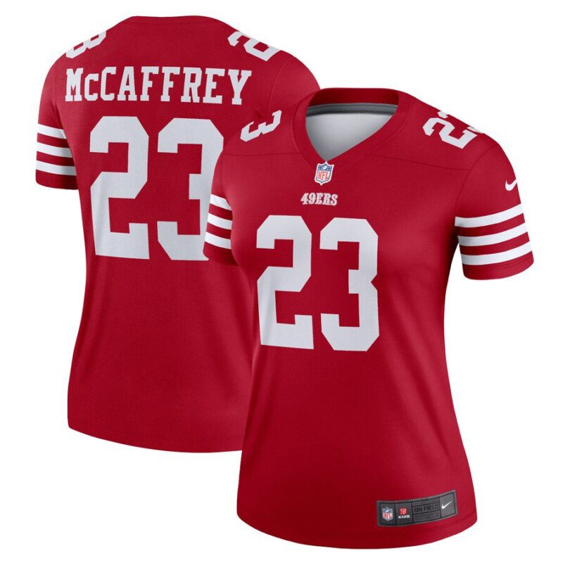 Christian McCaffrey San Francisco 49ers Women's Legend Jersey - Scarlet