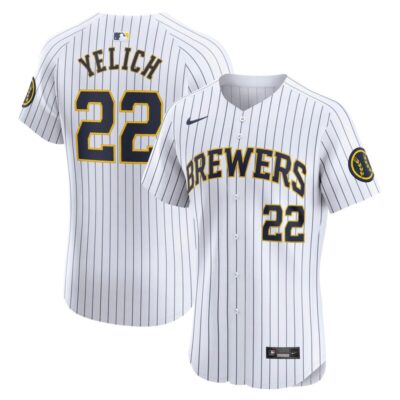 Christian Yelich Milwaukee Brewers Alternate Alternate Elite Player Jersey - White