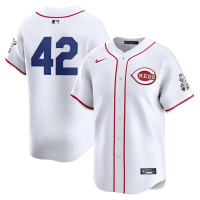 Cincinnati Reds 2024 Jackie Robinson Day Home Limited Jersey - White