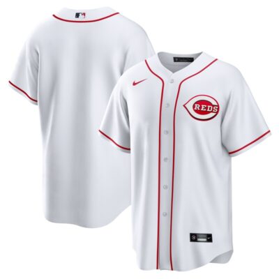 Cincinnati Reds Home Replica Team Jersey - White