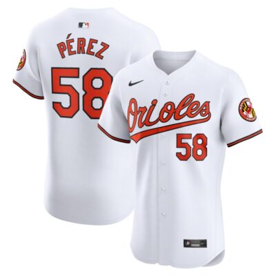 Cionel Perez Baltimore Orioles Home Elite Player Jersey - White