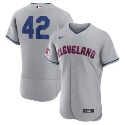 Cleveland Guardians 2023 Jackie Robinson Day Jersey - Gray