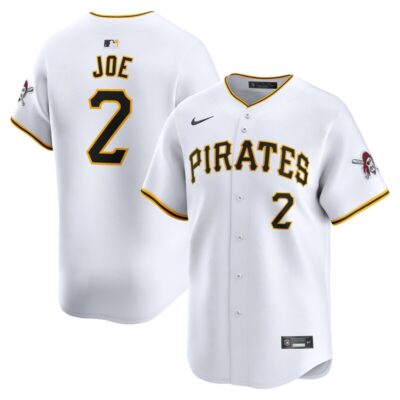 Connor Joe Pittsburgh Pirates Home Limited Player Jersey - White