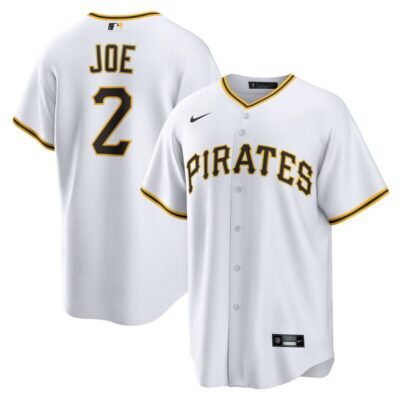 Connor Joe Pittsburgh Pirates Home Replica Jersey - White