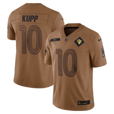 Cooper Kupp Los Angeles Rams 2023 Salute To Service Limited Jersey - Brown