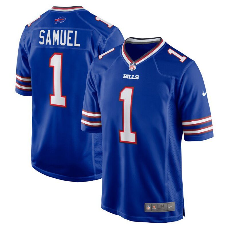 Curtis Samuel Buffalo Bills Game Jersey - Royal