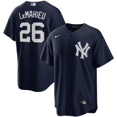 DJ LeMahieu New York Yankees Alternate Replica Player Jersey - Navy