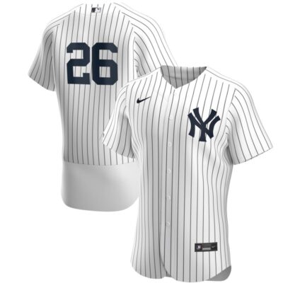 DJ LeMahieu New York Yankees Home Player Jersey - White/Navy