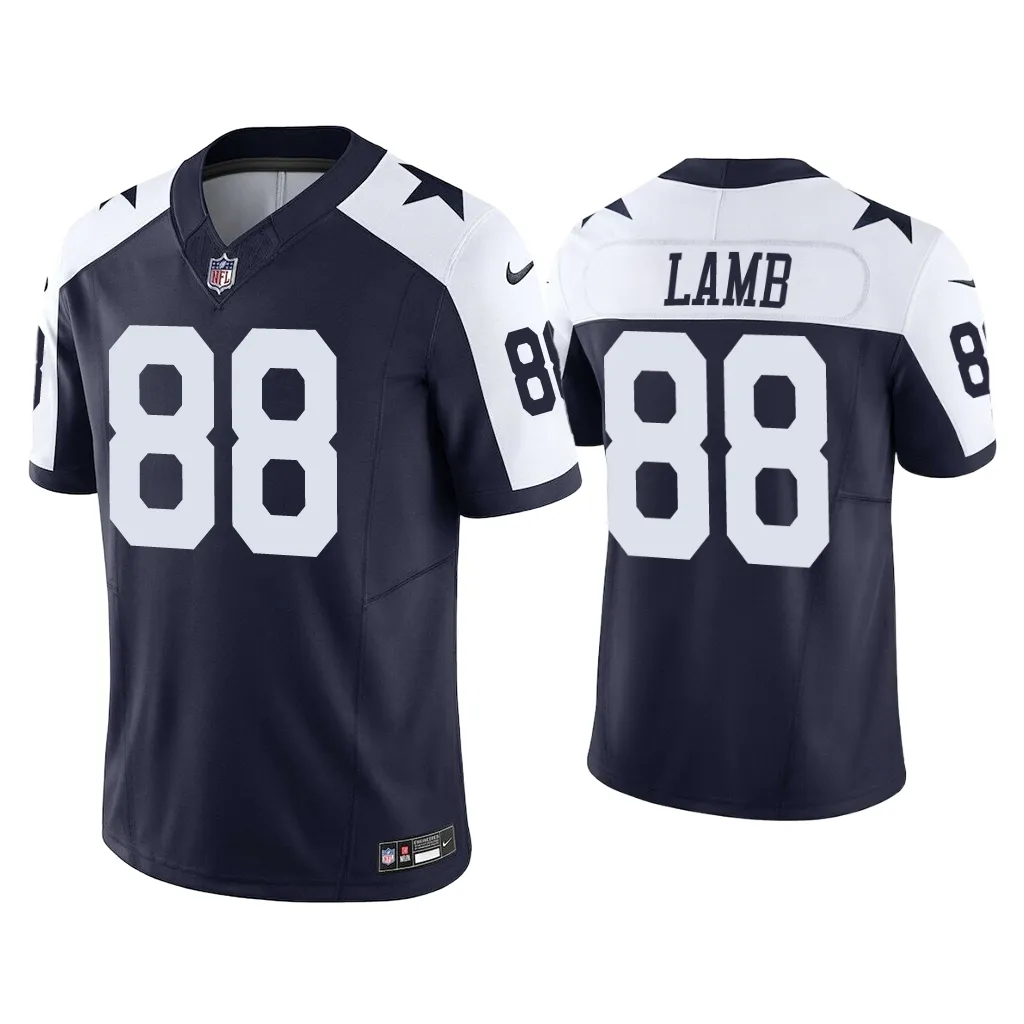 Dallas Cowboys CeeDee Lamb Vapor F.U.S.E. Limited Navy Jersey