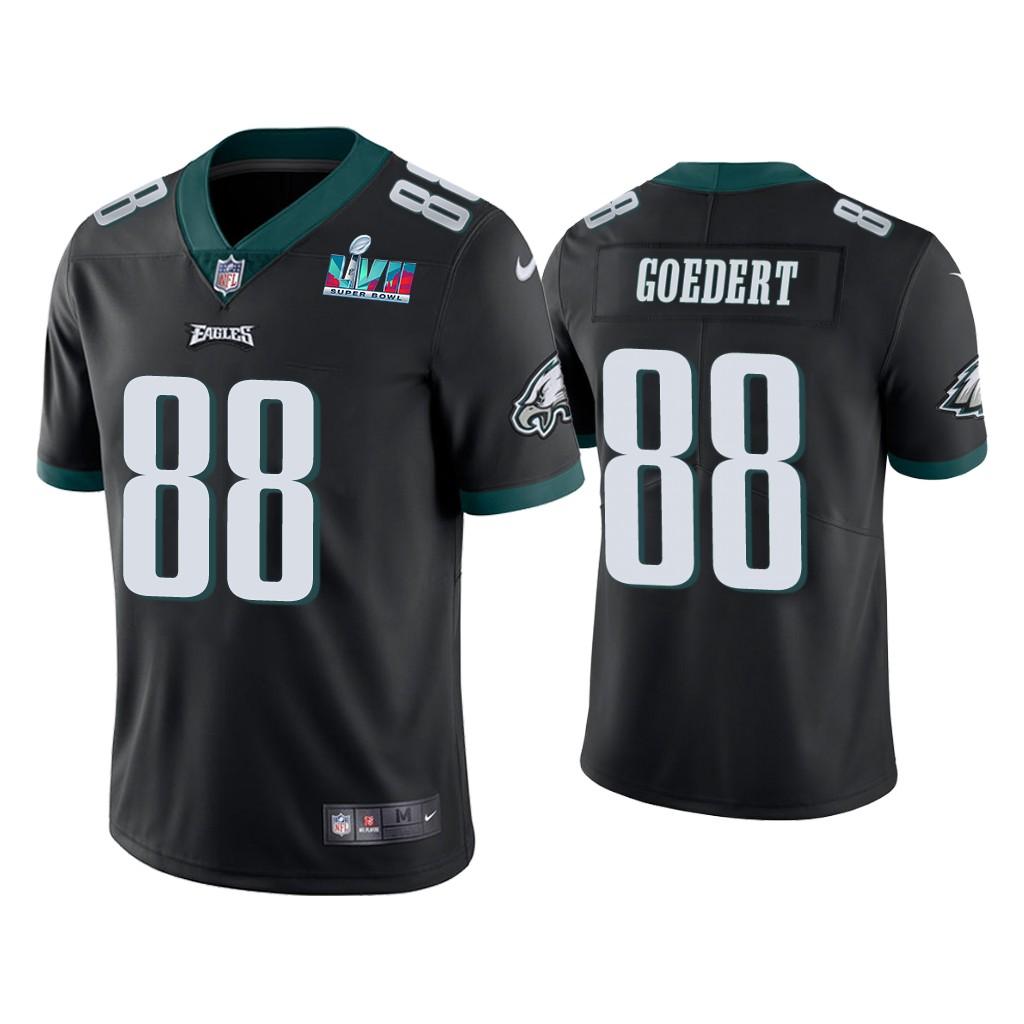 Dallas Goedert Philadelphia Eagles Super Bowl LVII Black Vapor Limited Jersey