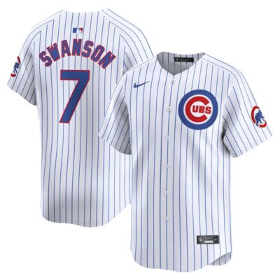 Dansby Swanson Chicago Cubs Home Limited Player Jersey - White