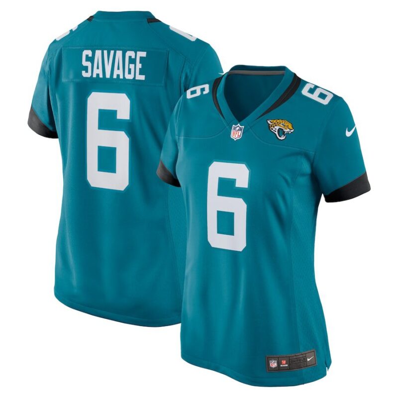 Darnell Savage Jacksonville Jaguars Women's Team Game Jersey - Teal