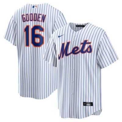 Dwight Gooden New York Mets Home Replica Player Jersey - White