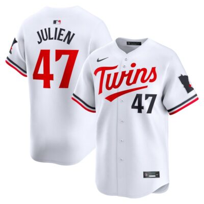 Edouard Julien Minnesota Twins Home Limited Player Jersey - White