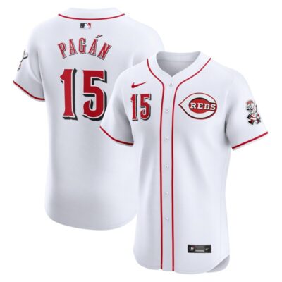 Emilio Pagan Cincinnati Reds Home Elite Player Jersey - White