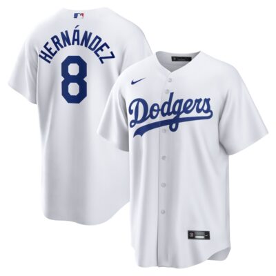 Enrique Hernandez Los Angeles Dodgers Home Replica Player Jersey - White