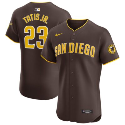 Fernando Tatis Jr. San Diego Padres Road Elite Player Jersey - Brown