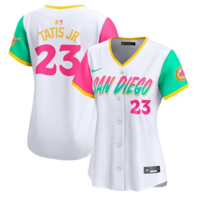 Fernando Tatis Jr. San Diego Padres Women City Connect Limited Player Jersey - White