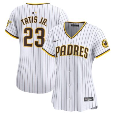 Fernando Tatis Jr. San Diego Padres Women Home Limited Player Jersey - White