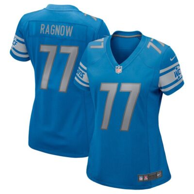 Frank Ragnow Detroit Lions Women's Game Jersey - Blue