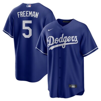 Freddie Freeman Los Angeles Dodgers Alternate Replica Player Jersey - Royal