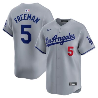 Freddie Freeman Los Angeles Dodgers Away Limited Player Jersey - Gray