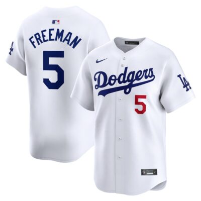 Freddie Freeman Los Angeles Dodgers Home Limited Player Jersey - White